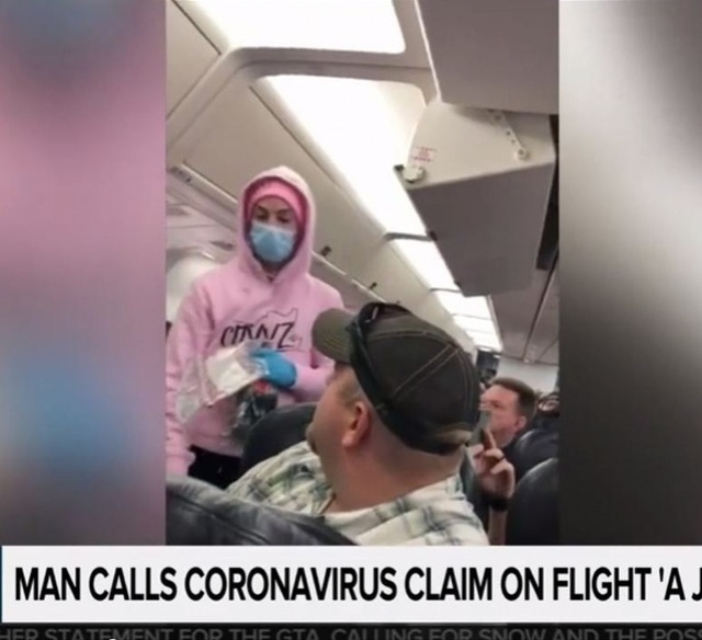 乘客自拍谎称感染新冠病毒 加客机飞行半程被迫返回