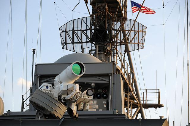 第一种海军实战激光武器来了？美军搞得很神秘，专打无人机和导弹