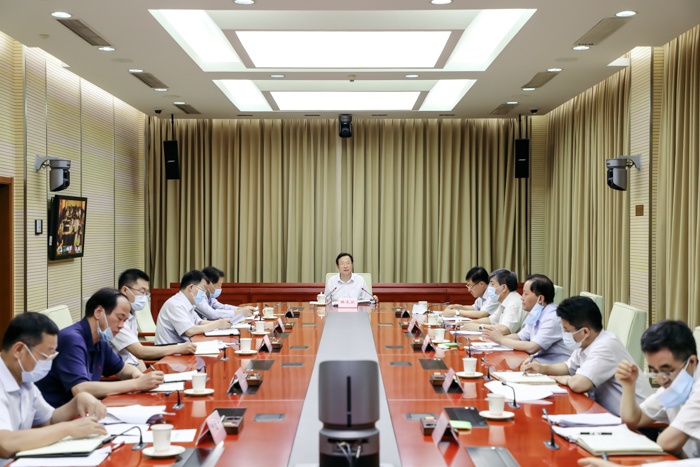 7月5日，农业农村部召开长江禁捕退捕工作视频调度会。 农业农村部官网 图