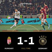 霍夫曼连场破门 德国1-1匈牙利遭受